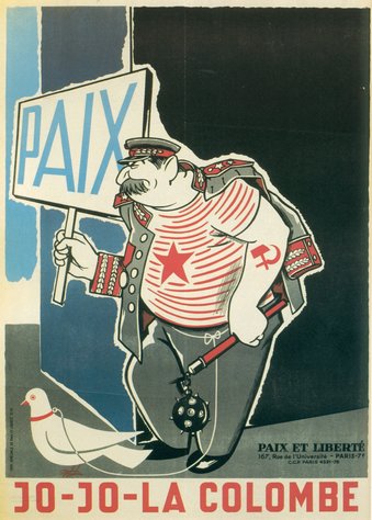 Caricature de Staline